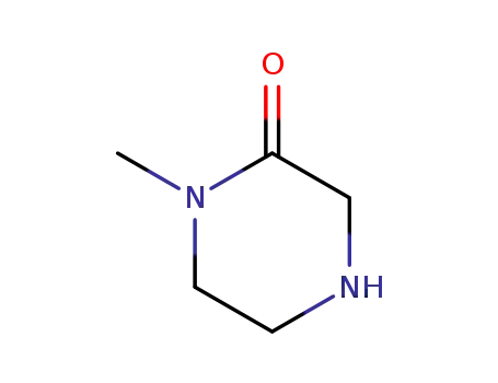 Molecular Structure of 59702-07-7 (1-Methylpiperazin-2-one)