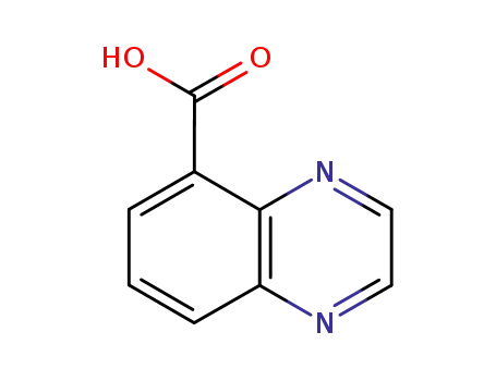 Molecular Structure of 6924-66-9 (QUINOXALINE-5-CARBOXYLIC ACID)