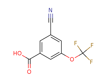 3-cyano-5-(trifluoromethoxy)benzoic acid cas no. 453565-91-8 98%%
