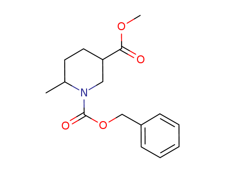 1-benzyl 3-Methyl 6-Methylpiperidine-1,3-dicarboxylate