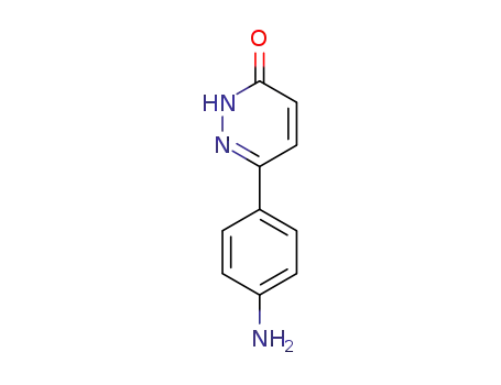Molecular Structure of 24912-35-4 (6-[4-Aminophenyl]pyridazin-3(2H)-one)