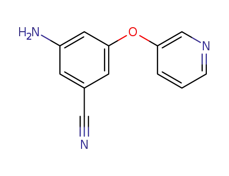 Benzonitrile, 3-amino-5-(3-pyridinyloxy)-