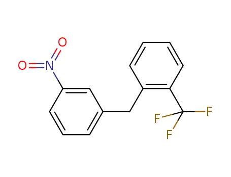 Benzene, 1-[(3-nitrophenyl)methyl]-2-(trifluoromethyl)-