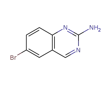 Molecular Structure of 190273-89-3 (6-BROMO-2-QUINAZOLINAMINE)