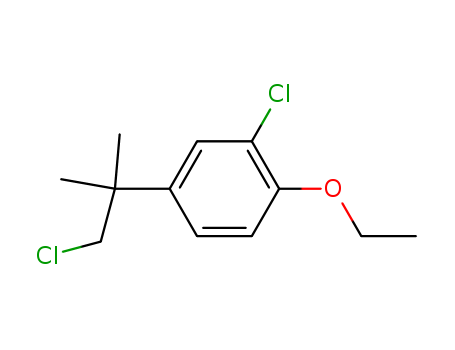 2-Chloro-4-(2-chloro-1,1-dimethylethyl)-1-ethoxybenzene