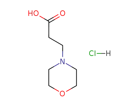 Molecular Structure of 6319-95-5 (3-MORPHOLIN-4-YL-PROPIONIC ACID HCL)