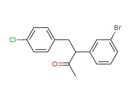 2-Butanone,3-(3-bromophenyl)-4-(4-chlorophenyl)-