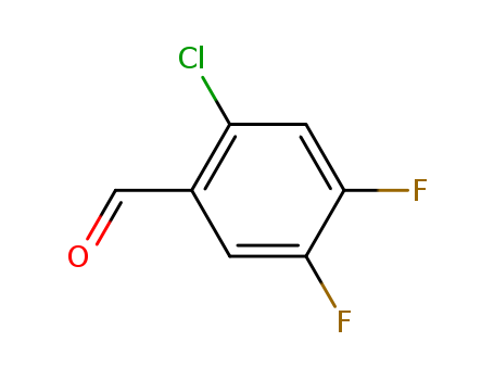2-Chloro-4,5-Difluorobenzaldehyde cas no. 165047-23-4 98%