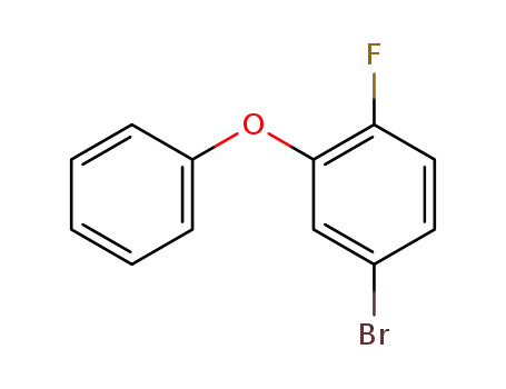 Molecular Structure of 112204-59-8 (Benzene, 4-bromo-1-fluoro-2-phenoxy-)