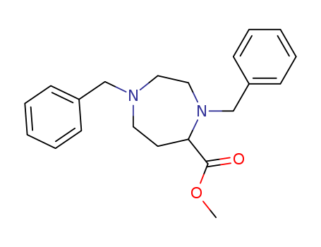 1H-1,4-DIAZEPINE-5-CARBOXYLIC ACID, HEXAHYDRO-1,4-BIS(PHENYLMETHYL)-, METHYL ESTER