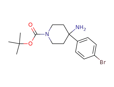 tert-Butyl 4-aMino-4-(4-broMophenyl)piperidine-1-carboxylate