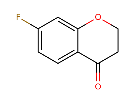 Molecular Structure of 113209-68-0 (7-Fluoro-4-chromanone)