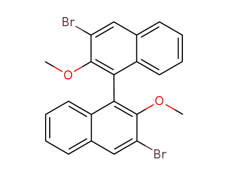 Molecular Structure of 75714-59-9 ((R)-3,3'-DIBROMO-2,2'-DIMETHOXY-1,1'-BINAPHTHYL)