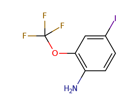 Benzenamine,4-iodo-2-(trifluoromethoxy)-