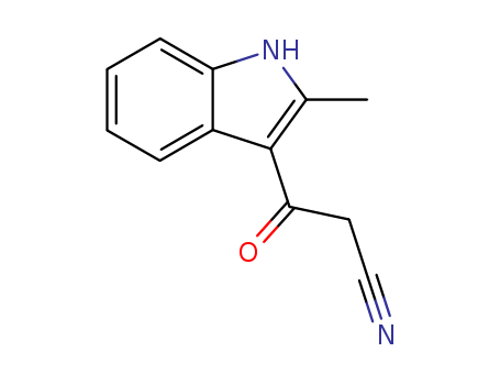 3-(2-Methyl-1H-indol-3-yl)-3-oxopropanenitrile(76397-72-3)
