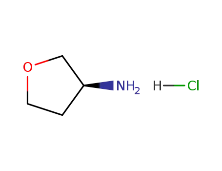 Molecular Structure of 204512-95-8 ((S)-TETRAHYDROFURAN-3-AMINE HYDROCHLORIDE)