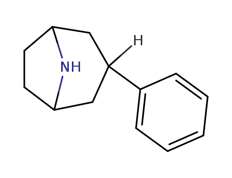 Molecular Structure of 669002-98-6 (3-Phenyl-8-azabicyclo[3.2.1]octane)