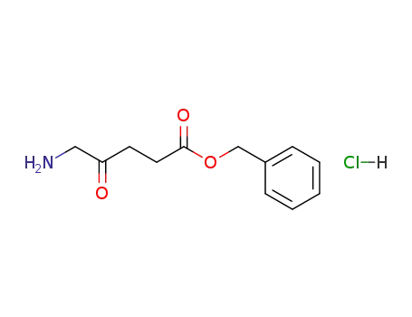 Molecular Structure of 163271-32-7 (5-Aminolevulinic acid benzyl ester hydrochloride)