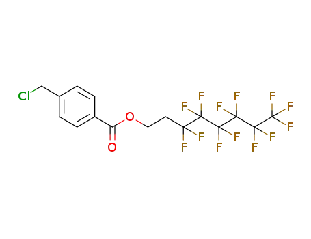 Molecular Structure of 1293408-03-3 (C<sub>16</sub>H<sub>10</sub>ClF<sub>13</sub>O<sub>2</sub>)