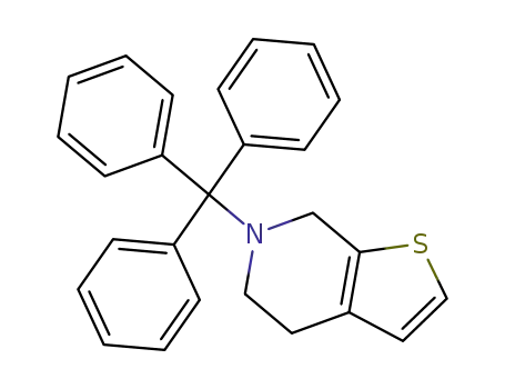 Thieno[2,3-c]pyridine, 4,5,6,7-tetrahydro-6-(triphenylmethyl)-