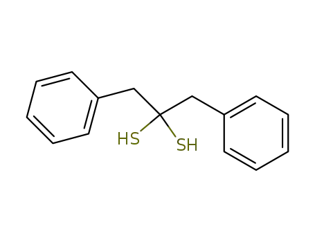 Molecular Structure of 42937-97-3 (1,3-diphenylpropane-2,2-dithiol)