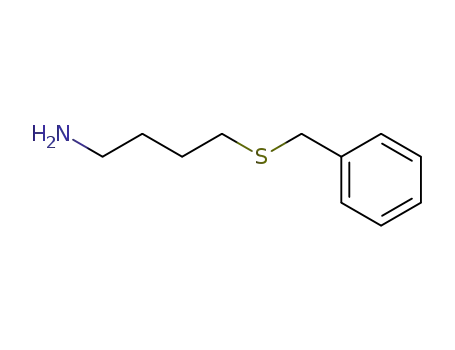 Molecular Structure of 100056-21-1 (1-Butanamine, 4-[(phenylmethyl)thio]-)