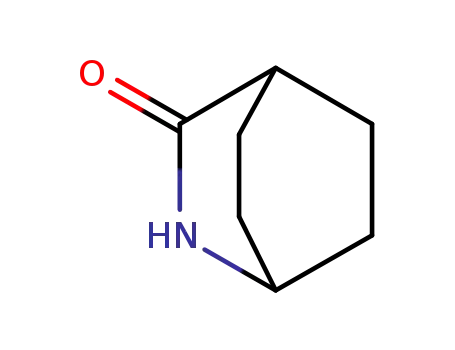 Molecular Structure of 3306-69-2 (Cyclohexanecarboxylic acid, 4-amino-, lactam)