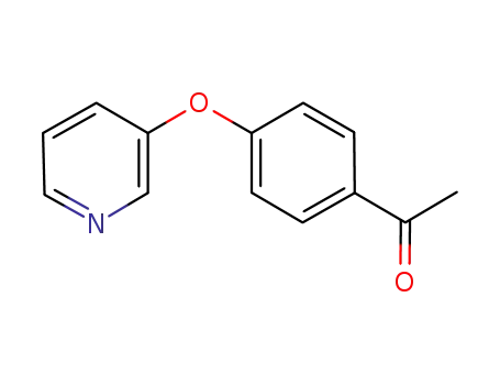 Molecular Structure of 39572-18-4 (1-[4-(pyridin-3-yloxy)phenyl]ethan-1-one)