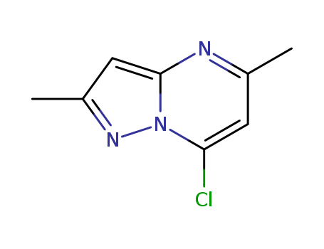 7-CHLORO-2,5-DIMETHYL-PYRAZOLO[1,5-A]PYRIMIDINE