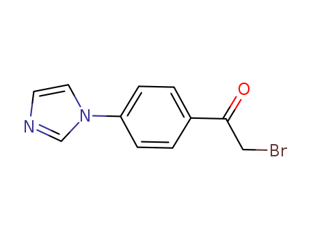 2-BROMO-1-(4-IMIDAZOL-1-YL-PHENYL)ETHANONE