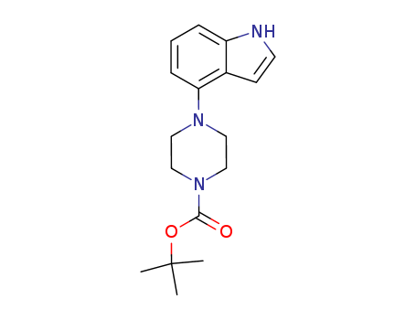 1-(1-tert-Butoxycarbonyl)-4-(4-indolyl)piperazin(252978-89-5)