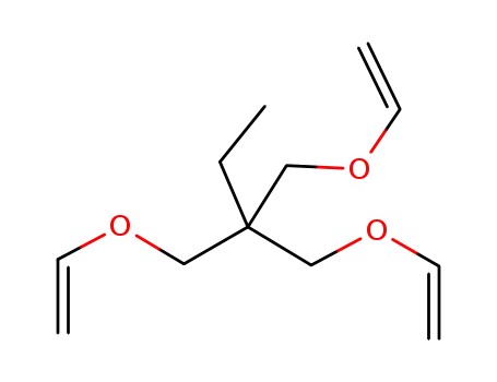 Molecular Structure of 57758-90-4 (Trimethylopropane trivinyl ether)