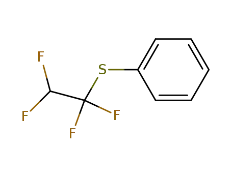 Molecular Structure of 403-58-7 (Benzene, [(1,1,2,2-tetrafluoroethyl)thio]-)