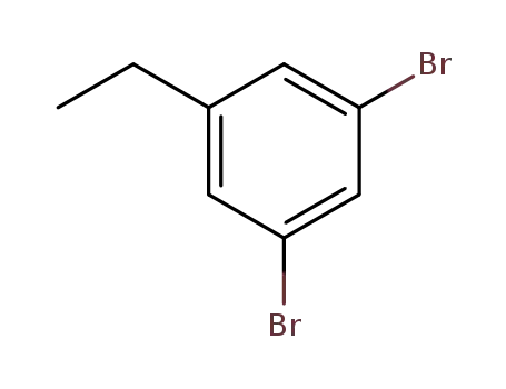 Molecular Structure of 59785-43-2 (Benzene,1,3-dibroMo-5-ethyl-)