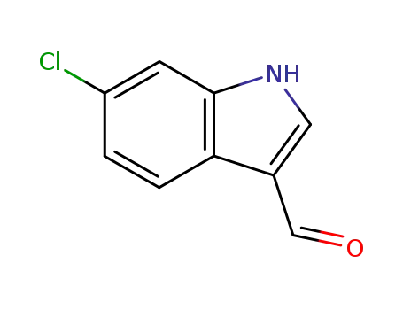 Molecular Structure of 703-82-2 (6-Chloroindole-3-carboxaldehyde)