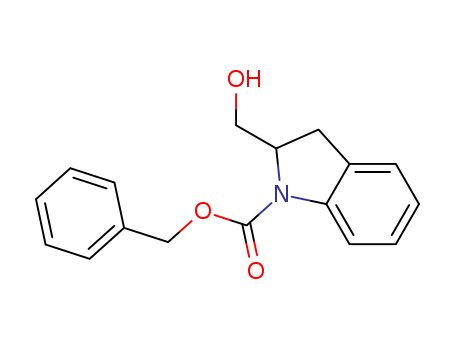 benzyl 2-(hydroxymethyl)-2,3-dihydroindole-1-carboxylate