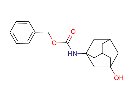 Molecular Structure of 565453-43-2 (benzyl ((3-hydroxy)adamantan-1-yl)carbamate)