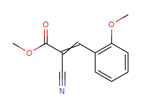 2-Propenoic acid, 2-cyano-3-(2-methoxyphenyl)-, methyl ester