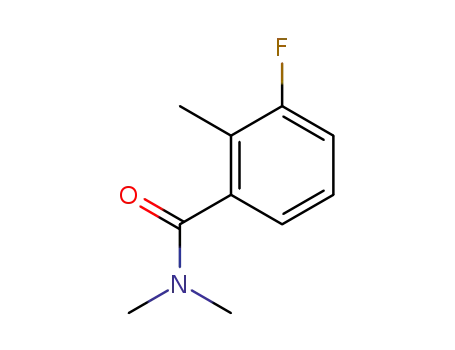 Molecular Structure of 1369917-99-6 (3-fluoro-2,N,N-trimethylbenzamide)