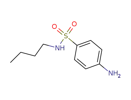 Molecular Structure of 1829-82-9 (4-amino-N-butylbenzenesulfonamide)