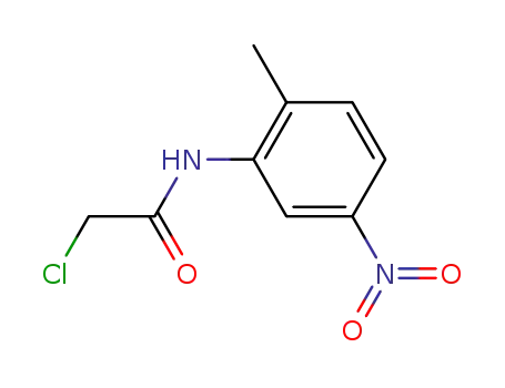 Molecular Structure of 35588-36-4 (2-CHLORO-N-(2-METHYL-5-NITROPHENYL)ACETAMIDE)