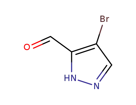 Molecular Structure of 287917-97-9 (4-BROMO-1H-PYRAZOLE-5-CARBALDEHYDE)