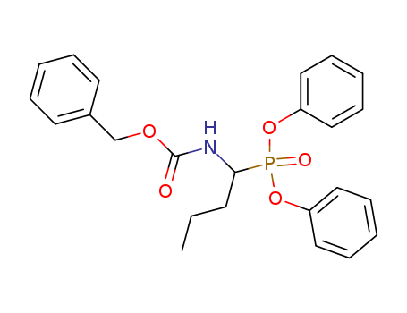 Carbamic acid, [1-(diphenoxyphosphinyl)butyl]-, phenylmethyl ester