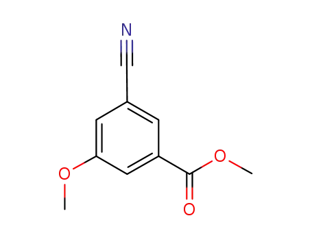 Molecular Structure of 661458-28-2 (Ethyl 3-methoxy-5-cyanobenzoate)