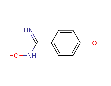 Molecular Structure of 49787-00-0 (4,N-DIHYDROXY-BENZAMIDINE)