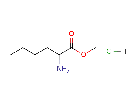 Molecular Structure of 77300-48-2 (DL-NORLEUCINE METHYL ESTER HYDROCHLORIDE)