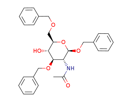 benzyl 2-acetamido-2-deoxy-3,6-di-O-benzyl-β-D-glucopyranoside cas no. 62867-63-4 98%
