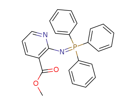 Molecular Structure of 199733-96-5 (N-(3-methoxycarbonyl-2-pyridyl)triphenyliminophosphorane)