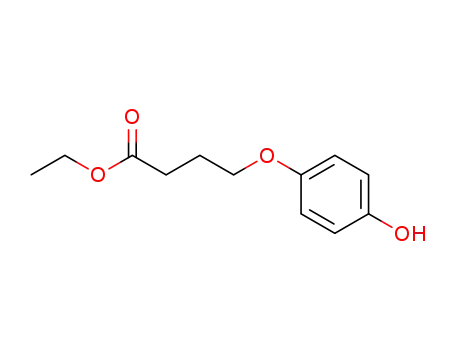 Butanoic acid, 4-(4-hydroxyphenoxy)-, ethyl ester