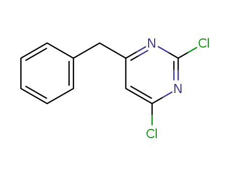 Molecular Structure of 796095-89-1 (4-Benzyl-2,6-dichloropyrimidine)